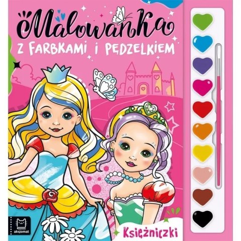 Malowanka z farbkami księżnicz AKSJOMAT AKSJOMAT Malowanka z farbkami księżnicz AKSJOMAT AKSJOMAT