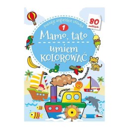Mamo tato umiem kolorować 1 AWM WYDAWNICTWO AWM WYDAWNICTWO