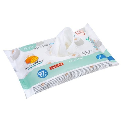 Nawilżany papier toaletowy AKUKU ALBIS Nawilżany papier toaletowy AKUKU ALBIS
