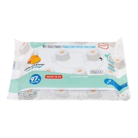 Nawilżany papier toaletowy AKUKU ALBIS Nawilżany papier toaletowy AKUKU ALBIS