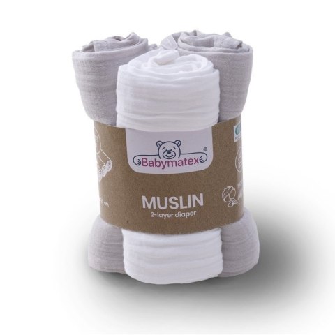 Pielucha muslin 3 pak 70x80 MATEX RONI Pielucha muslin 3 pak 70x80 MATEX RONI