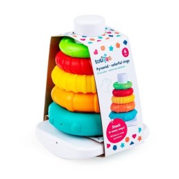 Piramidka kolorowe obręcze DUMEL DUMEL