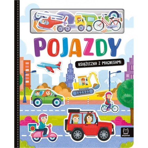 Pojazdy książeczka z magnesami AKSJOMAT Pojazdy książeczka z magnesami AKSJOMAT