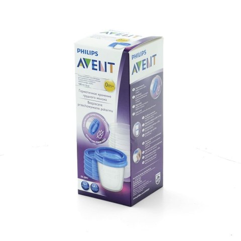 Pojemniki na pokarm 180ml PHILIPS AVENT PHILIPS AVENT Pojemniki na pokarm 180ml PHILIPS AVENT PHILIPS AVENT