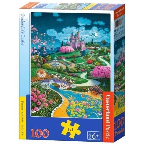 Puzzle 100 cinderella s castle CASTOR CASTOR Puzzle 100 cinderella s castle CASTOR CASTOR