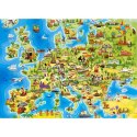 Puzzle 100 map of europe CASTOR CASTOR