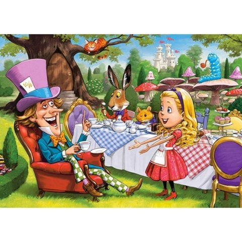 Puzzle 120el. alice in wonder. CASTOR CASTOR Puzzle 120el. alice in wonder. CASTOR CASTOR