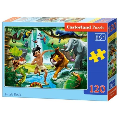 Puzzle 120el. jungle book CASTOR CASTOR Puzzle 120el. jungle book CASTOR CASTOR