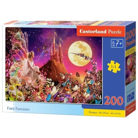 Puzzle 200 fairy fantasies CASTOR CASTOR Puzzle 200 fairy fantasies CASTOR CASTOR