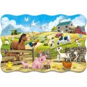Puzzle 20el.maxi animals farm CASTOR CASTOR