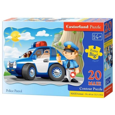 Puzzle 20el.maxi police patrol CASTOR CASTOR Puzzle 20el.maxi police patrol CASTOR CASTOR