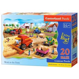 Puzzle 20el.maxi work on farm CASTOR CASTOR