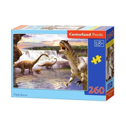 Puzzle 260 el. diplodocus CASTOR CASTOR Puzzle 260 el. diplodocus CASTOR CASTOR