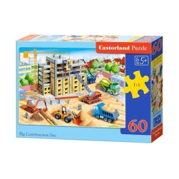 Puzzle 60el. big constr. site CASTOR CASTOR