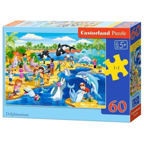 Puzzle 60el. dolphinarium CASTOR CASTOR Puzzle 60el. dolphinarium CASTOR CASTOR