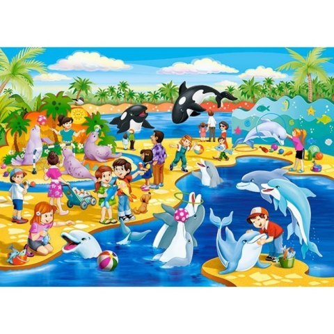 Puzzle 60el. dolphinarium CASTOR CASTOR Puzzle 60el. dolphinarium CASTOR CASTOR