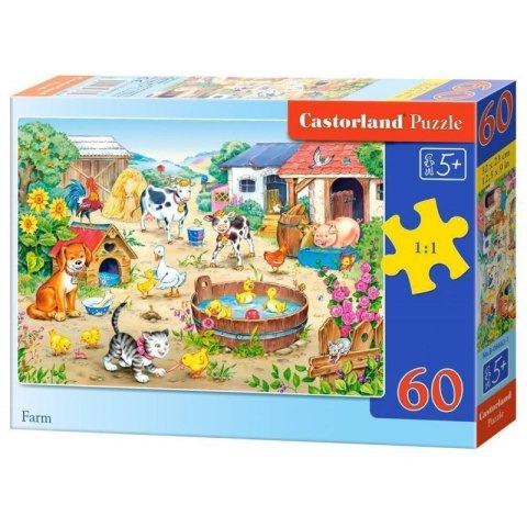 Puzzle 60el. farm CASTOR CASTOR Puzzle 60el. farm CASTOR CASTOR