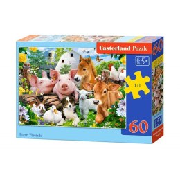 Puzzle 60el. farm friends CASTOR CASTOR