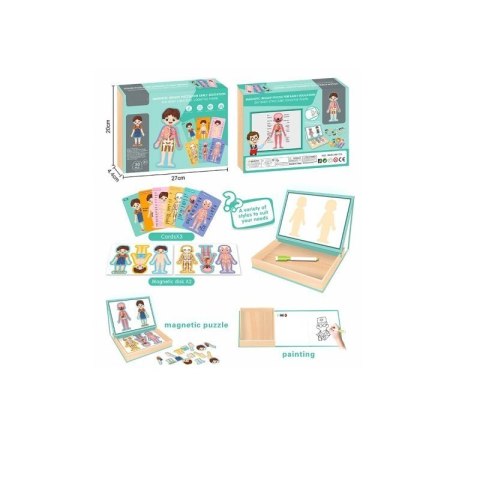 Puzzle magnetyczne EUROBABY ZABAWKI EUROBABY ZABAWKI Puzzle magnetyczne EUROBABY ZABAWKI EUROBABY ZABAWKI