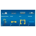 Railroad expansion set DUMEL DUMEL