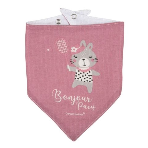 Śliniak muślinowy bonjour pari CANPOL BABIES CANPOL BABIES Śliniak muślinowy bonjour pari CANPOL BABIES CANPOL BABIES