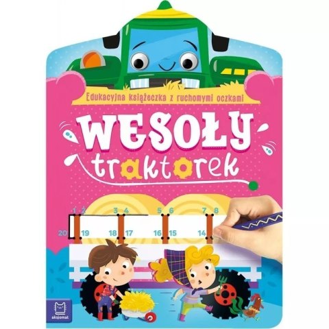 Wesoły traktorek z oczkami AKSJOMAT AKSJOMAT