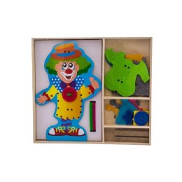Zab klaun sznurowanka 16h1068 EUROBABY ZABAWKI EUROBABY ZABAWKI