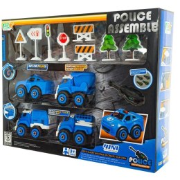 Zabawka policja do składania EUROBABY ZABAWKI EUROBABY ZABAWKI