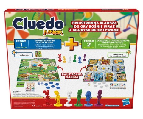 HASBRO GRA CLUEDO JUNIOR 2w1 POLSKA WERSJA HASBRO GRA CLUEDO JUNIOR 2w1 POLSKA WERSJA