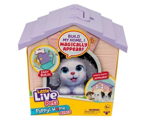 LITTLE LIVE PETS INTERAKTYWNY SZCZENIAK + DOMEK