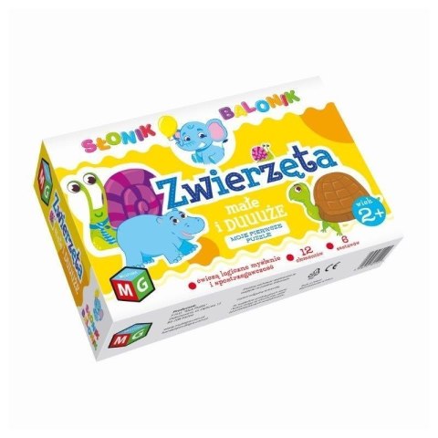 Zwierzęta duże i małe-słonik balonik MULTIGRA MULTIGRA Zwierzęta duże i małe-słonik balonik MULTIGRA MULTIGRA