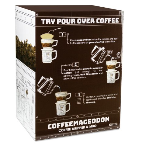 Coffeemageddon zestaw do parzenia kawy na prezent Coffeemageddon zestaw do parzenia kawy na prezent