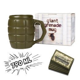 Gigantyczny Kubek Granat Zielony dla chłopaka męża