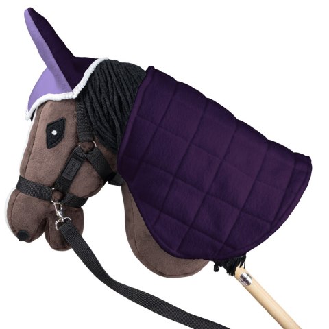Derka dwustronna i nauszniki Skippi dla Hobby Horse - fioletowy Derka dwustronna i nauszniki Skippi dla Hobby Horse - fioletowy
