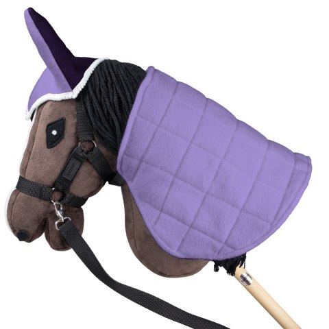 Derka dwustronna i nauszniki Skippi dla Hobby Horse - fioletowy Derka dwustronna i nauszniki Skippi dla Hobby Horse - fioletowy