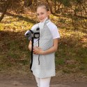 Peleryna Skippi dla Hobby Horse - szary - uniwersalny rozmiar A3 A4