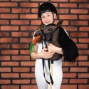 Zestaw Skippi - Hobby Horse Gniady - Derka i nauszniki - fuksja i granat