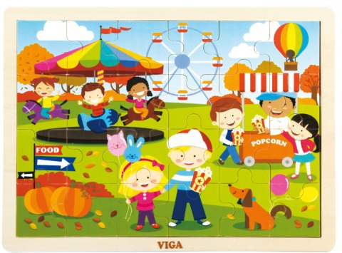 Viga 51271 Puzzle cztery pory roku - jesień Viga 51271 Puzzle cztery pory roku - jesień