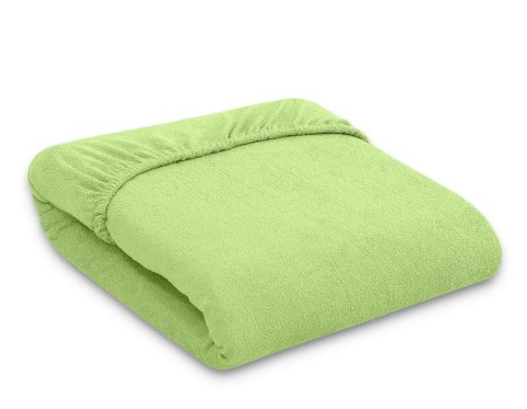 Prześcieradło frotte z gumką do łóżeczka 120x60cm - zielone Prześcieradło frotte z gumką do łóżeczka 120x60cm - zielone