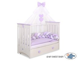 Moskitiera z szyfonu- biała