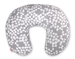 Poduszka do karmienia- bąbelki szare