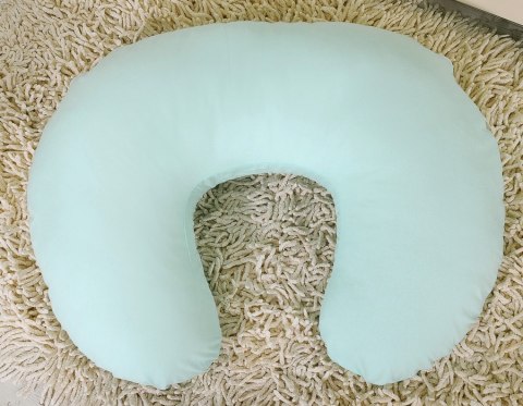 Poduszka rogal- Fasolka do karmienia- miętowa