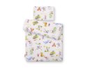 Komplet pościeli dla niemowląt z wypełnieniem 2-cz 75x100cm NEWBORN - rycerz i smok