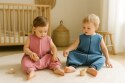 Muślinowy śpiworek dla dzieci z nogawkami XL 2-4 lata letni TOG 1.0 - róż retro