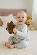 Muślinowy śpiworek dla dzieci z nogawkami L 9-24 mcy letni TOG 1.0 - szary