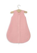 Muślinowy śpiworek dla dzieci zaokrąglony S 0-6 mcy letni TOG 1.0 - pastel pink
