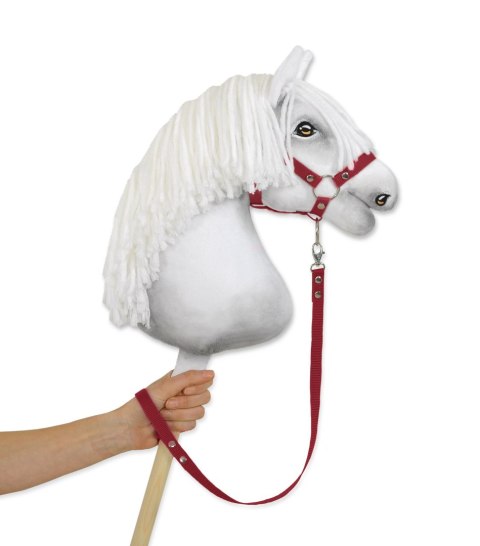 Uwiąz dla Hobby Horse z taśmy - bordowy Uwiąz dla Hobby Horse z taśmy - bordowy