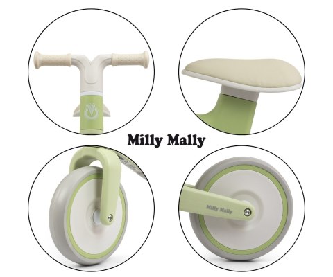 Milly Mally Rowerek Biegowy Velo Green Milly Mally Rowerek Biegowy Velo Green