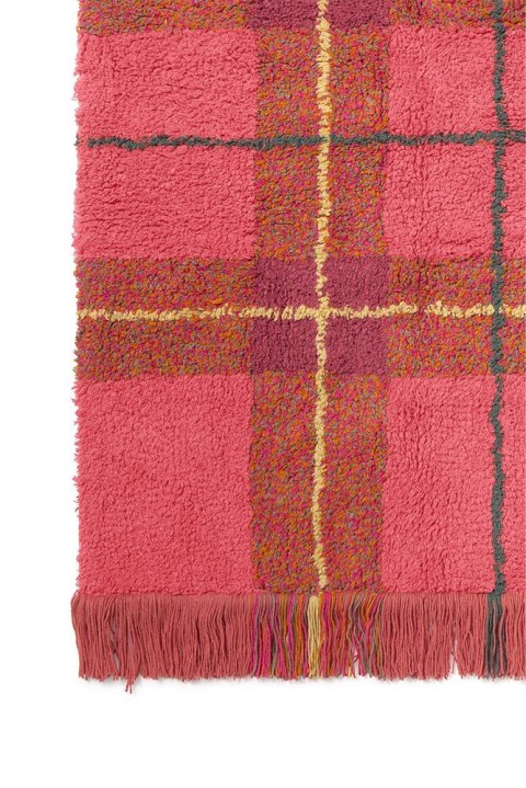 Dywanik Tartan 90×120 cm - Vintage Red, Lorena Canals