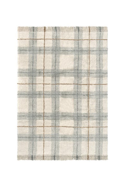 Dywanik Tartan Blue Sage - 90×120 cm, Lorena Canals